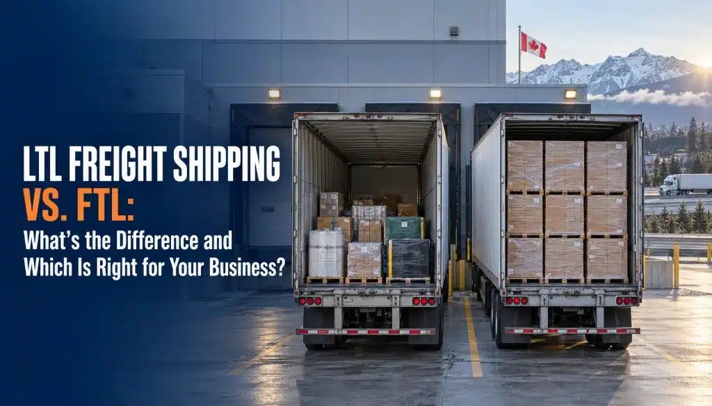 LTL Freight Shipping vs. FTL: What’s the Difference and Which Is Right for Your Business?